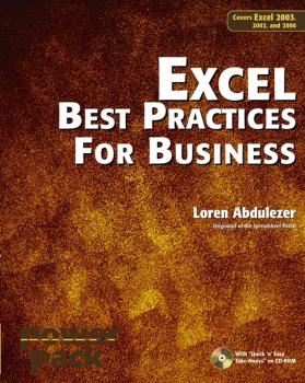 Excel Best Practices for Business. Covers Excel 2003, 2002, and 2000