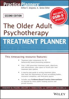 The Older Adult Psychotherapy Treatment Planner, with DSM-5 Updates, 2nd Edition