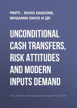 Unconditional cash transfers, risk attitudes and modern inputs demand