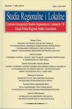 Studia Regionalne i Lokalne nr 1(55)/2014