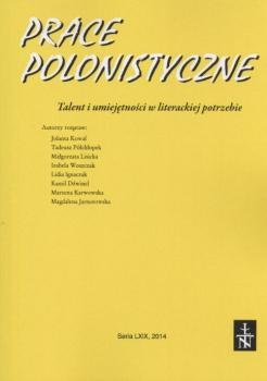 Prace Polonistyczne t. 69/2014