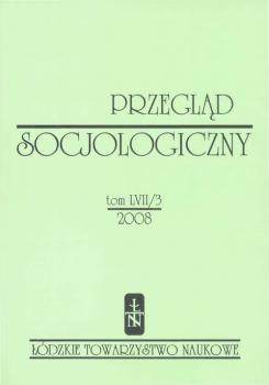 PrzeglÄ…d Socjologiczny t. 57 z. 3/2008
