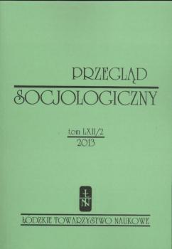 PrzeglÄ…d Socjologiczny t. 62 z. 2/2013