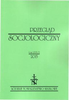 PrzeglÄ…d Socjologiczny t. 64 z. 2/2015