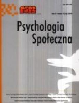 Psychologia SpoÅ‚eczna nr 1(13)/2010